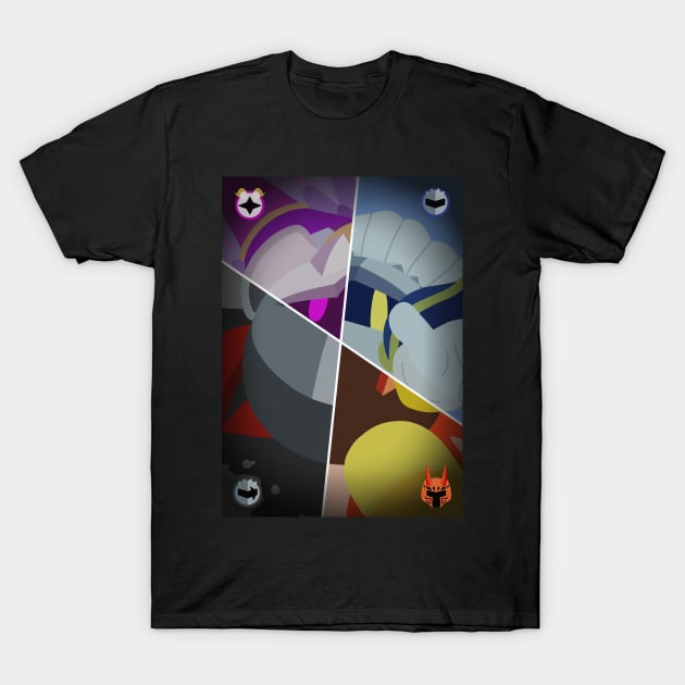 The 4 Knights of Kirby T-Shirt by Beaaaaaah